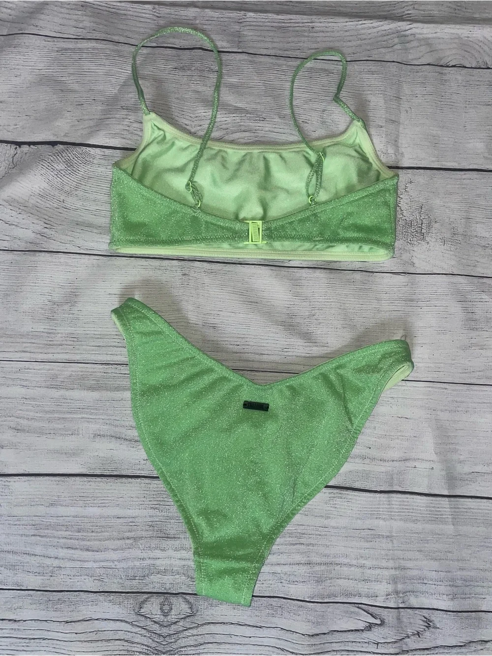 triangl swimwear Sparkling Mint Green Bikini Set